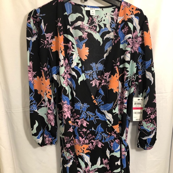 hibiscus print maxi dress